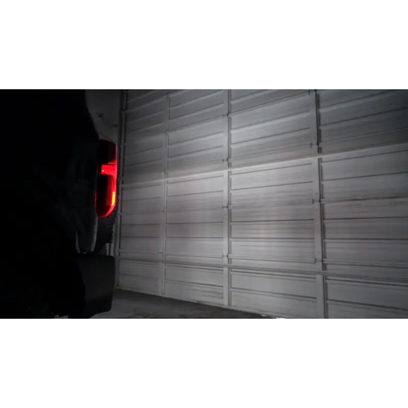 LED Reverse Light Bulb Set for 21-22 Ford Bronco parked in front of garage