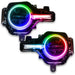 Pair of LED Halo Lights for Ford Bronco DRL Bar Kit - Oracle ColorSHIFT 2.0 Controller