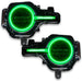 Green LED lights for Oracle 21-22 Ford Bronco Headlight Halo Kit with DRL Bar