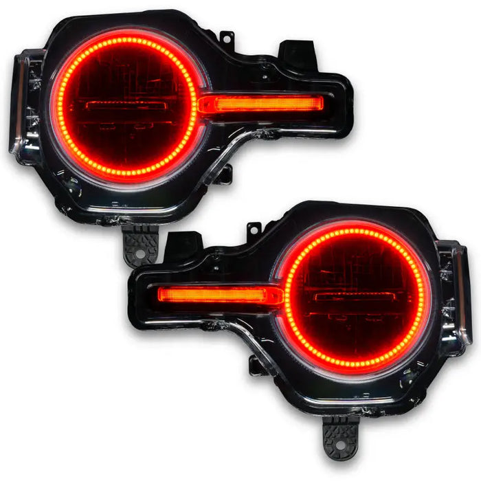 Pair of red LEDs for the BMW E-type featured in the Oracle 21-22 Ford Bronco Headlight Halo Kit with DRL Bar.