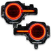 Red LED Pair for BMW E-Type w/ Oracle 21-22 Ford Bronco Headlight Halo Kit - DRL Bar Mode