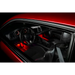 Interior of a red car illuminated by Oracle 36in LED flexible strip - ideal for jeep wrangler counter sales.