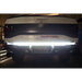 White truck with LED tailgate light bar by Oracle - double row LED truck accessory