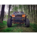 Oracle 7in High Powered LED Headlights - Black Bezel - Amber for Jeep Wrangler