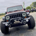 High powered LED headlights with ColorSHIFT feature on Jeep Wrangler