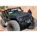 7’ LED Headlights on Black Jeep with Big Tire - Oracle ColorSHIFT No Controller
