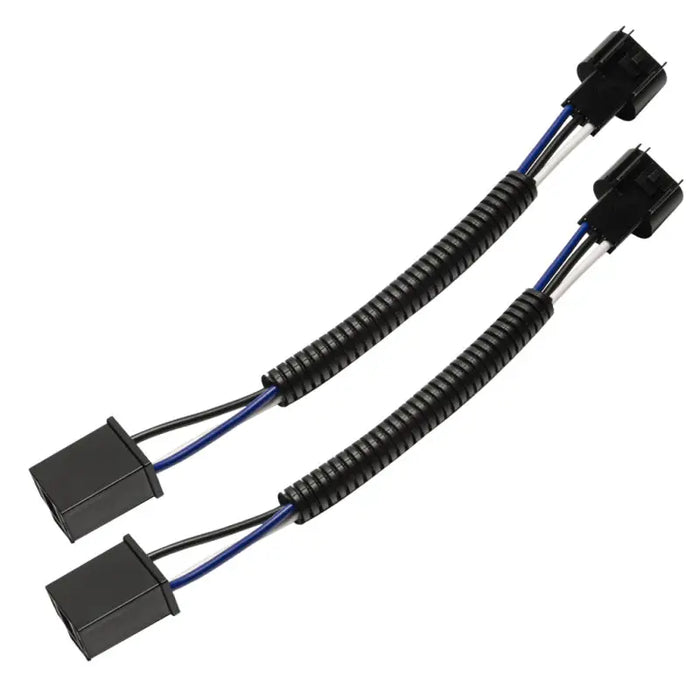 Dynamic black and blue LED cables for Oracle 7in High Powered LED Headlights