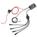 Red LEDs and black wire on Oracle BC1 Bluetooth RGB LED controller