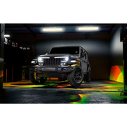 Oracle Bluetooth + RF Underbody Rock Light Kit - 8 PCS - ColorSHIFT - Jeep with green light