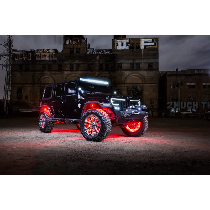 Oracle Bluetooth + RF Underbody Rock Light Kit - Illuminate the night with this versatile rock light kit.