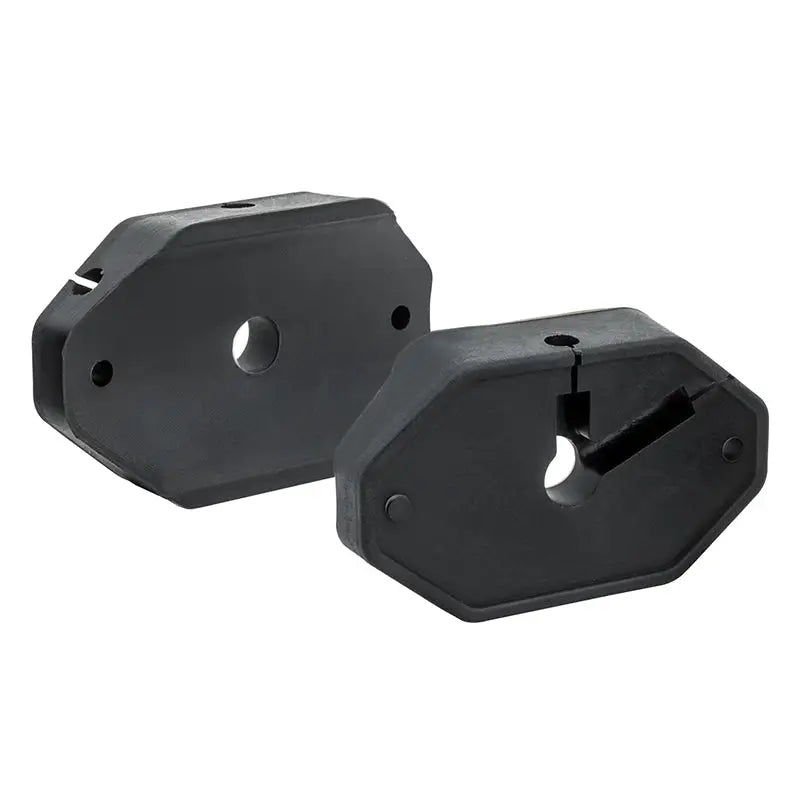 Black plastic mountings for Oracle Bluetooth + RF Underbody Rock Light Kit - ColorSHIFT