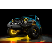 Oracle ColorSHIFT Bluetooth & RF Underbody Rock Light Kit with Jeep WRL LEDs.