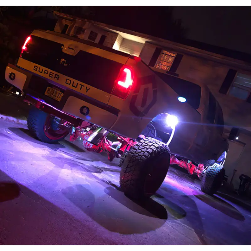 Oracle Bluetooth + RF Underbody Rock Light Kit - ColorSHIFT for truck with side light