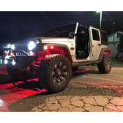 ColorSHIFT Jeep with Side Light - Oracle Bluetooth + RF Underbody Rock Light Kit: 8 PCS