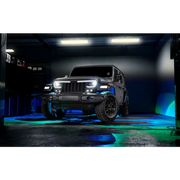 Black and blue oracle Bluetooth + RF underbody rock light kit for jeep