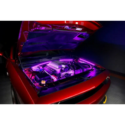 Oracle Engine Bay 5050 SMD Kit - RGB ColorSHIFT LED Strips Illuminate Hood Purple
