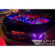 Oracle Engine Bay 5050 SMD Kit with purple light on car