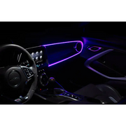 Oracle Fiber Optic LED Interior Kit - ColorSHIFT showing purple lights
