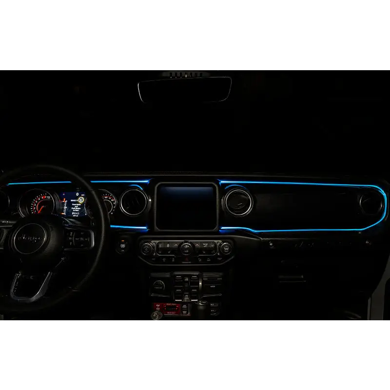 Oracle Fiber Optic LED Interior Kit - ColorSHIFT - Blue LEDs with Integrated Edge Lighting