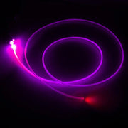 Oracle Fiber Optic LED Interior Kit - ColorSHIFT with purple glow and red light