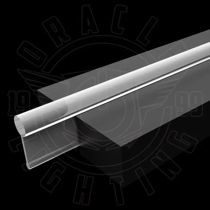 Oracle Fiber Optic LED Interior Kit - ColorSHIFT with clear glass tube on black background