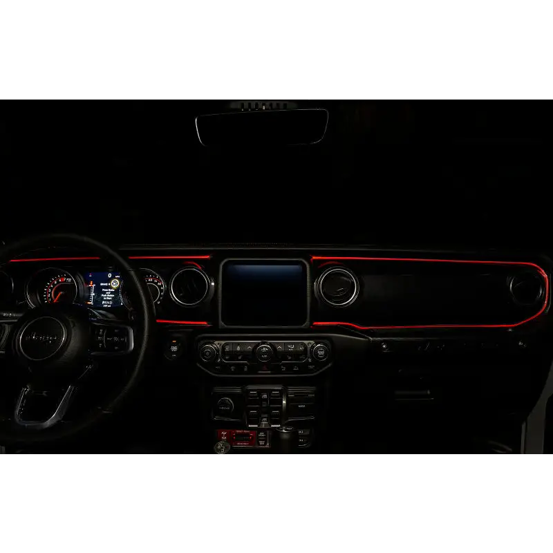 Oracle Fiber Optic LED Interior Kit with integrated edge lighting and ColorSHIFT LEDs.