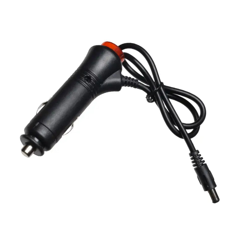 Close up of Oracle Fiber Optic LED Interior Kit - ColorSHIFT car charger with cord attached.