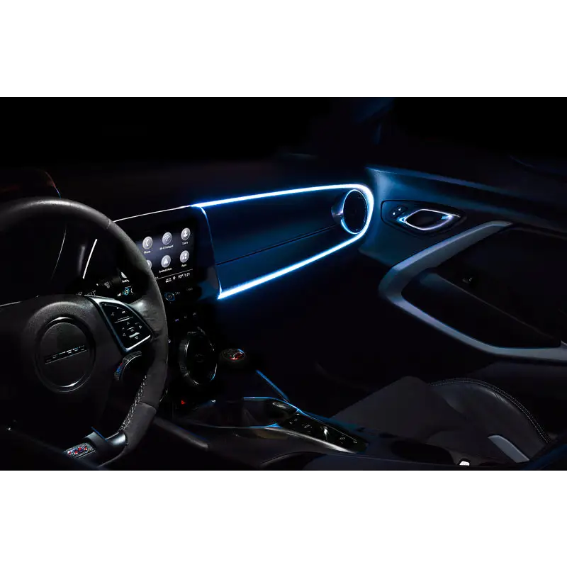 Oracle Fiber Optic LED Interior Kit with Blue Light - ColorSHIFT (6PCS) - Fiber Optic Lighting in Car