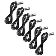 3 pack of black fiber optic cables for therm - part of Oracle Fiber Optic LED Interior Kit - ColorSHIFT