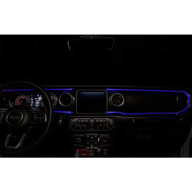Oracle Fiber Optic LED Interior Kit with Blue Integrated Edge LEDs