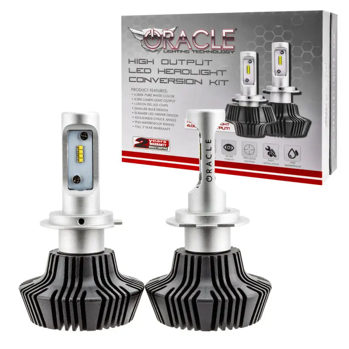 Oracle H7 4000 Lumen LED Headlight Bulbs