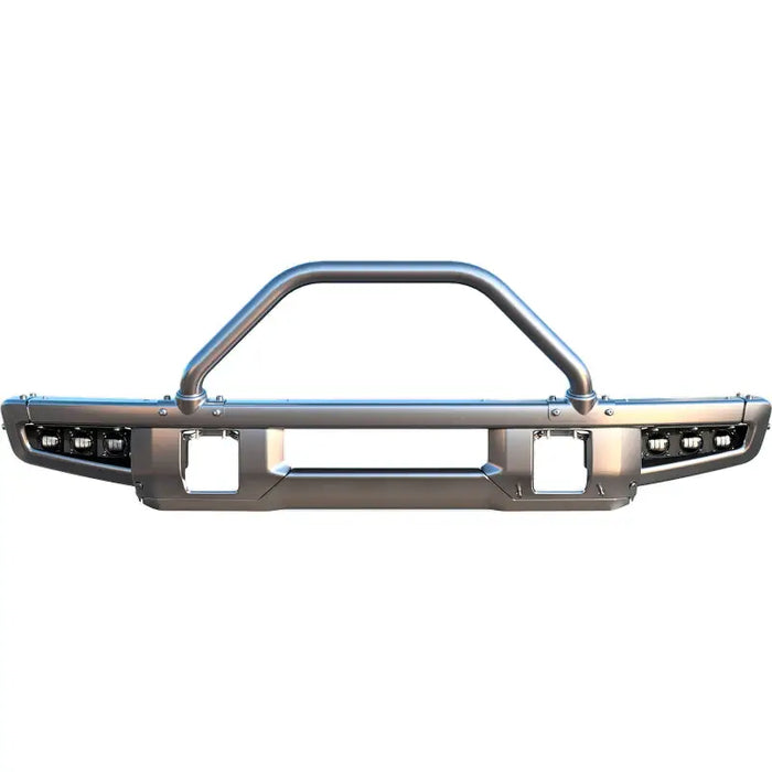 Close up of a metal bar on bumper from Oracle High Fog Light Kit for Ford Bronco.