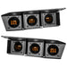 Pair of black LEDs for Jeep from Oracle High fog light kit for Ford Bronco.