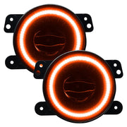 Red Oracle Jeep Wrangler LED Fog Lights for high performance W LED.