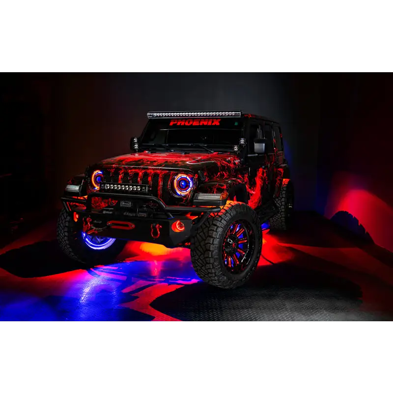 Oracle Jeep Wrangler LED Fog Lights - High Performance