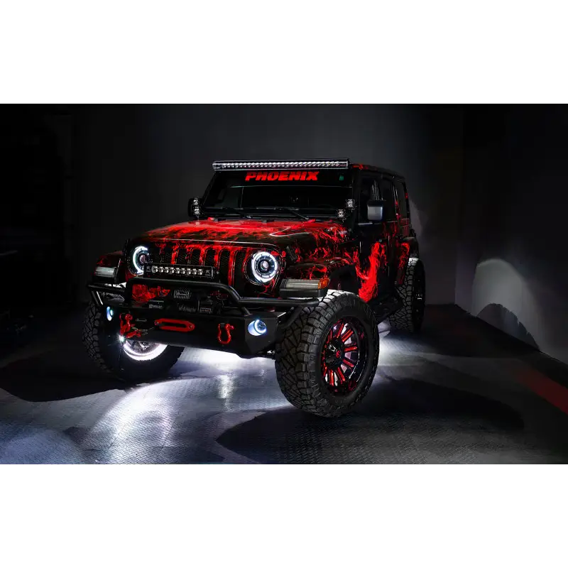 Oracle Jeep Wrangler led fog lights - ColorSHIFT.