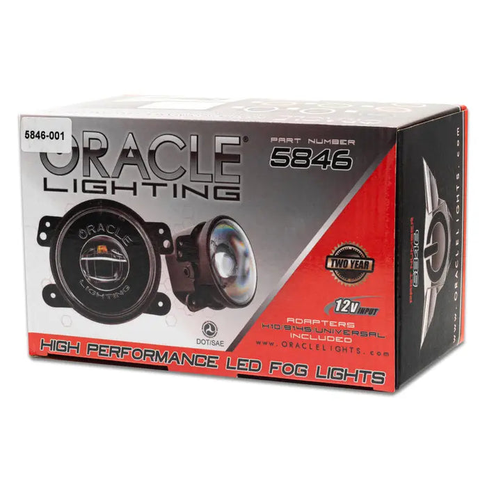 Oracle Jeep Wrangler High Performance W LED Fog Lights, box of light bulbs