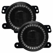 Pair of black LED Fog Lights for Ford - Oracle Jeep Wrangler High Performance W LED.