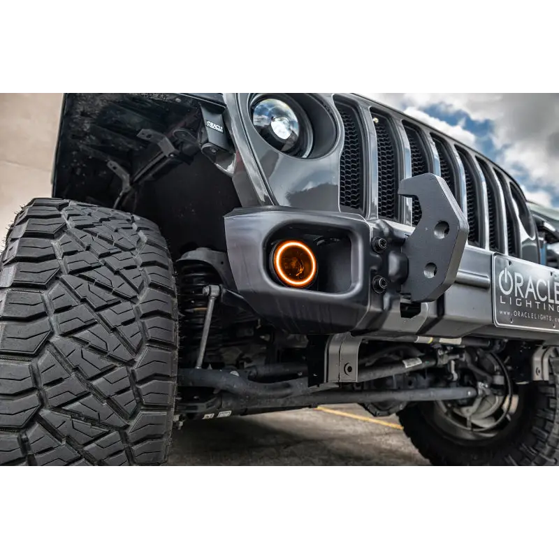 Oracle Jeep Wrangler LED Fog Lights - High Performance w/ ColorSHIFT