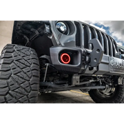 Oracle Jeep Wrangler LED Fog Lights - ColorSHIFT with red LED light