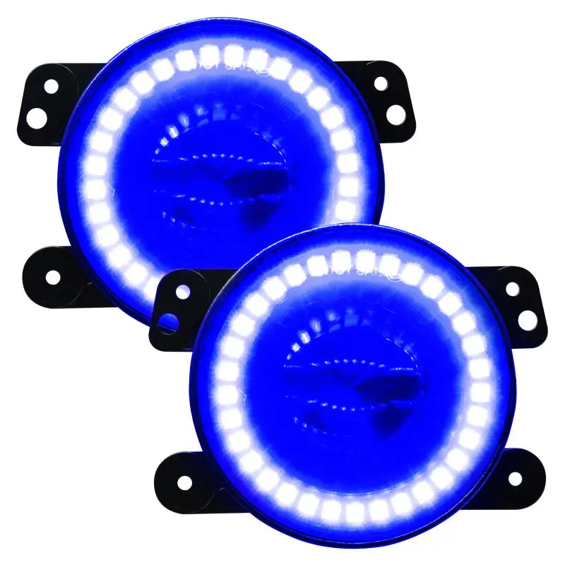 Blue LED Car Styling Light for Oracle Jeep Wrangler - LED Fog Lights ColorSHIFT