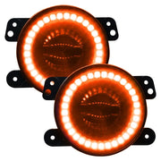 Color-changing LED fog lights for Oracle Jeep Wrangler - High Performance W LEDs