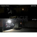 Oracle Jeep Wrangler JL Cargo LED Light Module - Amber/White parked car in driveway at night