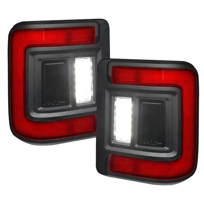 Oracle Jeep Wrangler JL LED Flush Mount Tail Light with Pair of Ford Tail Lights