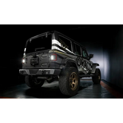 Black Jeep Wrangler JL LED Flush Mount Tail Light.