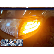 Oracle Jeep Wrangler smoked lens LED sidemarkers with headlights for trucks