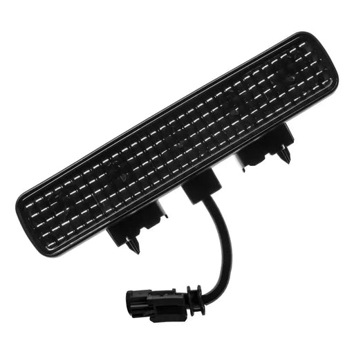 Oracle Jeep Wrangler JL Smoked Lens LED Third Brake Light - Black LED Light on White Background