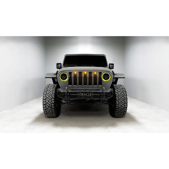 Oracle Jeep Wrangler JL/Gladiator JT 7in. LED Headlights - Yellow Light.