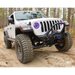 Oracle Jeep Wrangler JL/Gladiator JT 7in. High Powered LED Headlights - Dynamic - Dynamic - White Jeep with Purple Light