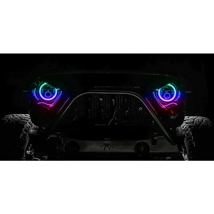 Colorful LED headlights for Oracle Jeep Wrangler JL/Gladiator JT - Dynamic.